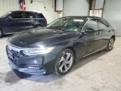 Salvage cars for sale at Brookhaven, NY auction: 2018 Honda Accord EX