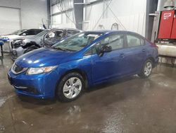 2013 Honda Civic LX en venta en Ham Lake, MN