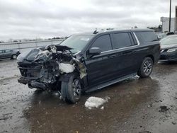 Salvage cars for sale at Fredericksburg, VA auction: 2021 Chevrolet Suburban K1500 LT