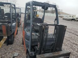 Salvage trucks for sale at Mcfarland, WI auction: 2013 Toyota 8FGCU20