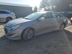 Salvage cars for sale at Midway, FL auction: 2014 Hyundai Sonata Hybrid