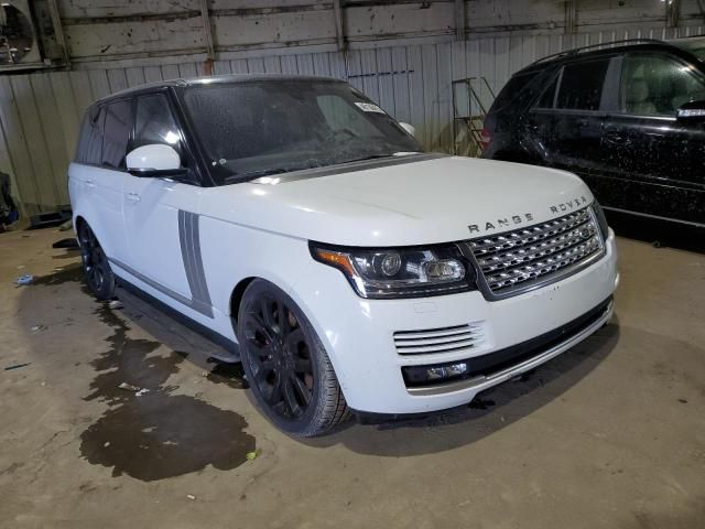 2016 Land Rover Range Rover Supercharged