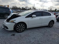 Honda salvage cars for sale: 2014 Honda Civic EXL