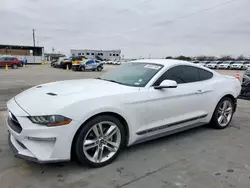 Salvage cars for sale at Grand Prairie, TX auction: 2019 Ford Mustang