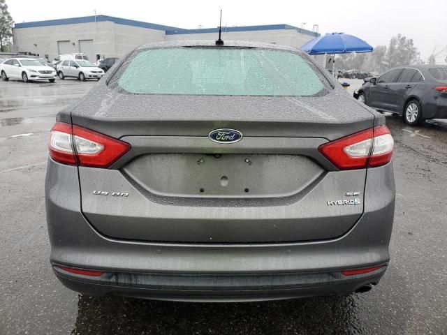 2013 Ford Fusion SE Hybrid