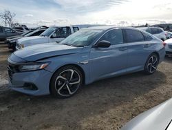 Salvage cars for sale at San Martin, CA auction: 2022 Honda Accord Hybrid Sport