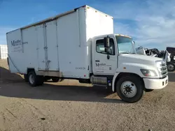 Salvage trucks for sale at Adelanto, CA auction: 2015 Hino 258 268