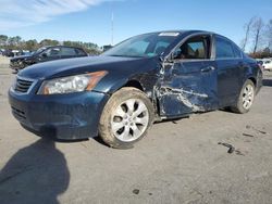 Salvage cars for sale at Dunn, NC auction: 2008 Honda Accord EX