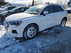 Salvage cars for sale from Copart Ontario Auction, ON: 2021 Audi Q3 Premium 40