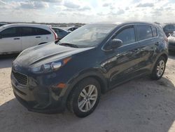 Salvage cars for sale at San Antonio, TX auction: 2018 KIA Sportage LX