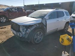 Salvage cars for sale at Colorado Springs, CO auction: 2017 GMC Acadia Denali