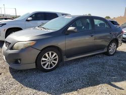 Salvage cars for sale at Mentone, CA auction: 2010 Toyota Corolla Base