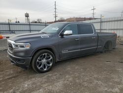 Salvage cars for sale at Chicago Heights, IL auction: 2019 Dodge RAM 1500 Limited