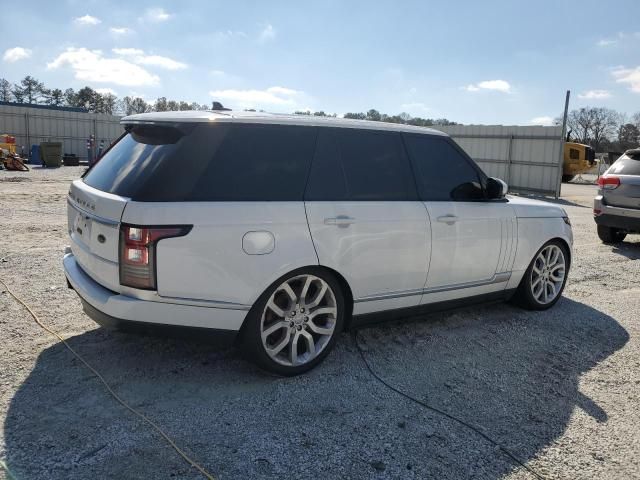 2016 Land Rover Range Rover Supercharged