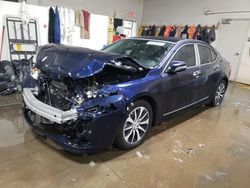 Salvage cars for sale at Elgin, IL auction: 2016 Acura TLX