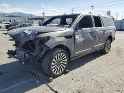 SUV salvage a la venta en subasta: 2018 Lincoln Navigator L Reserve