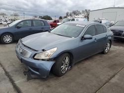 Salvage cars for sale at Sacramento, CA auction: 2008 Infiniti G35