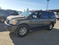 Salvage cars for sale at Hayward, CA auction: 2004 Nissan Armada SE