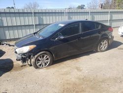 Salvage cars for sale at Shreveport, LA auction: 2016 KIA Forte LX