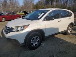 Salvage cars for sale at Waldorf, MD auction: 2014 Honda CR-V LX