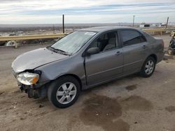 Salvage cars for sale at Albuquerque, NM auction: 2004 Toyota Corolla CE