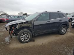 Salvage cars for sale from Copart San Martin, CA: 2014 Jeep Cherokee Latitude