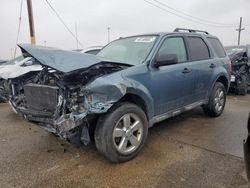 Salvage cars for sale at auction: 2011 Ford Escape XLT