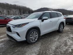 Salvage cars for sale at Ellwood City, PA auction: 2023 Toyota Highlander L