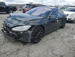 Salvage cars for sale at Montgomery, AL auction: 2013 Tesla Model S