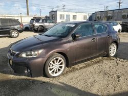 Clean Title Cars for sale at auction: 2012 Lexus CT 200