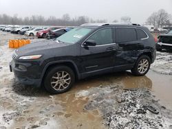 Salvage cars for sale at Hillsborough, NJ auction: 2016 Jeep Cherokee Latitude