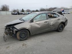 Salvage cars for sale at Glassboro, NJ auction: 2017 Toyota Corolla L