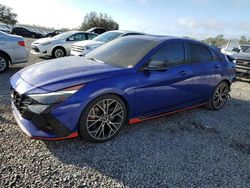 Salvage cars for sale at Riverview, FL auction: 2022 Hyundai Elantra N