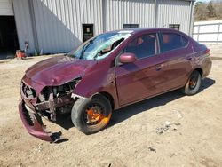 Salvage cars for sale at Grenada, MS auction: 2017 Mitsubishi Mirage G4 ES