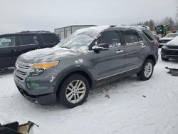 Salvage cars for sale at Wayland, MI auction: 2013 Ford Explorer XLT