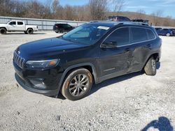 Salvage cars for sale at Prairie Grove, AR auction: 2020 Jeep Cherokee Latitude Plus