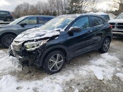 Salvage cars for sale at North Billerica, MA auction: 2021 Honda HR-V EX