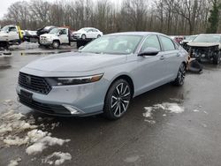 Salvage cars for sale at Glassboro, NJ auction: 2024 Honda Accord Touring Hybrid