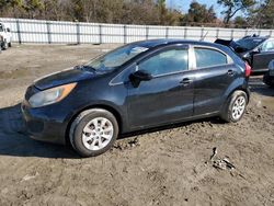 Salvage cars for sale at Hampton, VA auction: 2013 KIA Rio LX