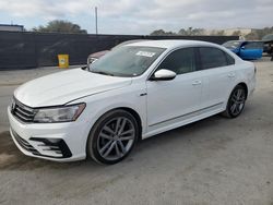 Salvage cars for sale at Orlando, FL auction: 2017 Volkswagen Passat R-Line