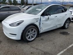 Salvage cars for sale at Rancho Cucamonga, CA auction: 2022 Tesla Model Y