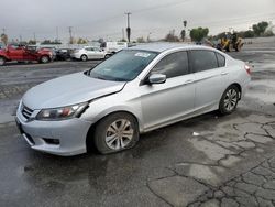 Salvage cars for sale at Colton, CA auction: 2015 Honda Accord LX