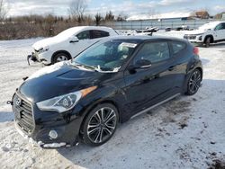 Salvage cars for sale at Columbia Station, OH auction: 2016 Hyundai Veloster Turbo