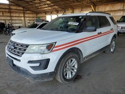 Salvage cars for sale from Copart Phoenix, AZ: 2016 Ford Explorer