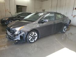 Salvage cars for sale at auction: 2016 Toyota Prius