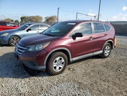 Salvage cars for sale at San Diego, CA auction: 2013 Honda CR-V LX