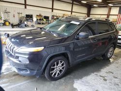 Salvage cars for sale at Spartanburg, SC auction: 2016 Jeep Cherokee Latitude