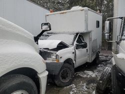 Salvage trucks for sale at Waldorf, MD auction: 2002 Ford F350 SRW Super Duty