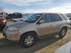 Salvage cars for sale at San Martin, CA auction: 2002 Acura MDX