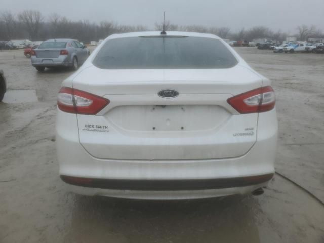 2013 Ford Fusion SE Hybrid